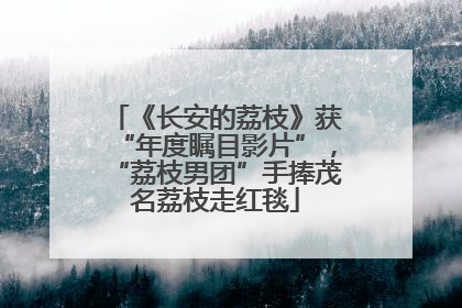 《长安的荔枝》获“年度瞩目影片”，“荔枝男团”手捧茂名荔枝走红毯