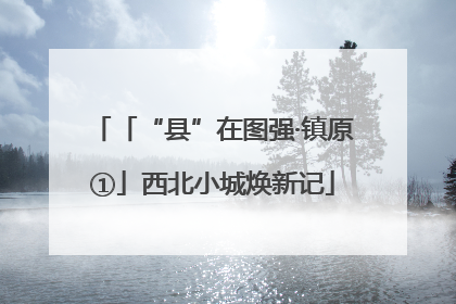 「“县”在图强·镇原①」西北小城焕新记