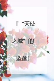 “天使之城”的坠落