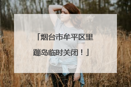 烟台市牟平区里蹦岛临时关闭！