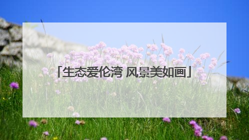 生态爱伦湾 风景美如画