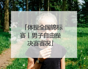 体操全国锦标赛丨男子自由操决赛赛况