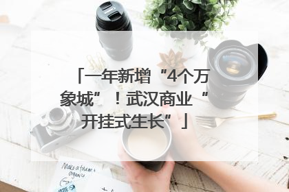 一年新增“4个万象城”！武汉商业“开挂式生长”