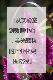 从实验室到数据中心：美光颗粒的产业化突围路径