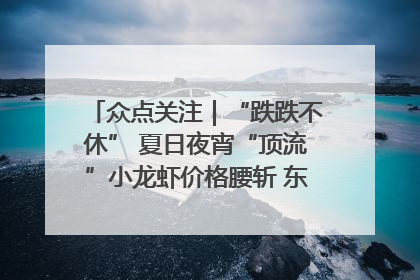 众点关注｜“跌跌不休” 夏日夜宵“顶流”小龙虾价格腰斩 东营人的快乐来了