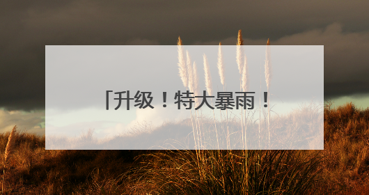 升级！特大暴雨！骤降10℃！河南这场降雨将持续数日，最大雨量或破300毫米极端纪录