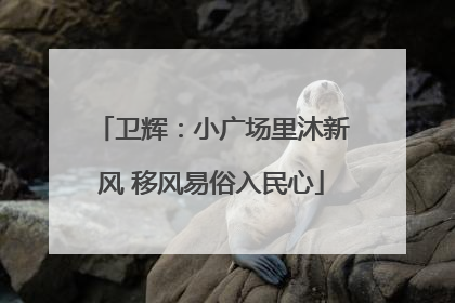 卫辉：小广场里沐新风 移风易俗入民心