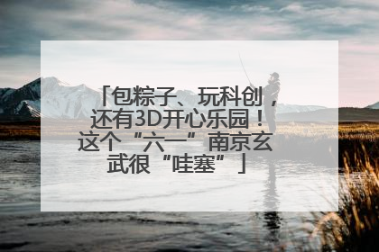 包粽子、玩科创，还有3D开心乐园！这个“六一”南京玄武很“哇塞”