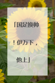 国足换帅！伊万下，他上