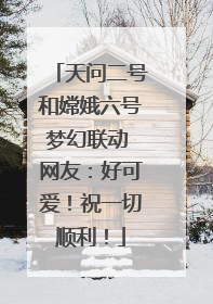 天问二号和嫦娥六号梦幻联动 网友：好可爱！祝一切顺利！