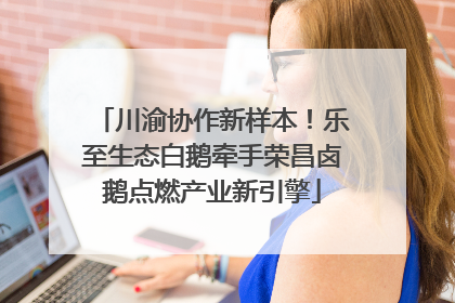 川渝协作新样本！乐至生态白鹅牵手荣昌卤鹅点燃产业新引擎