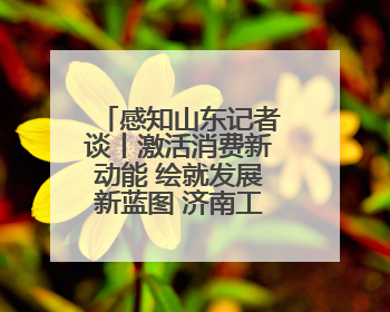 感知山东记者谈丨激活消费新动能 绘就发展新蓝图 济南工业稳产优供