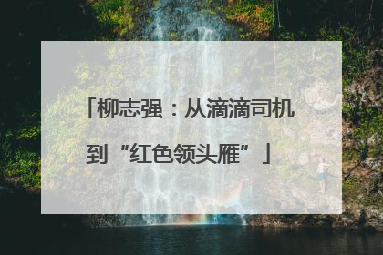 柳志强：从滴滴司机到“红色领头雁”