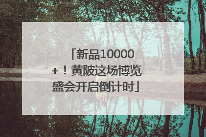 新品10000+！黄陂这场博览盛会开启倒计时