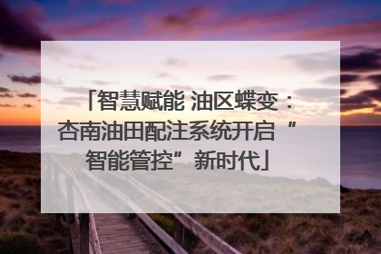 智慧赋能 油区蝶变：杏南油田配注系统开启“智能管控”新时代