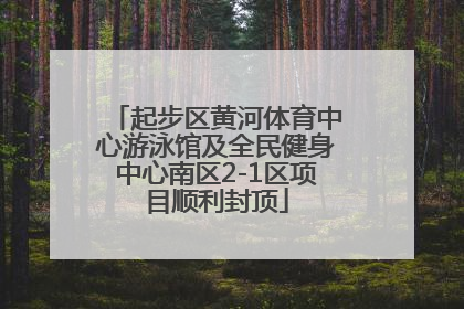 起步区黄河体育中心游泳馆及全民健身中心南区2-1区项目顺利封顶