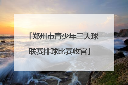 郑州市青少年三大球联赛排球比赛收官